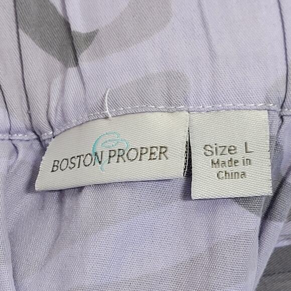 Boston Proper Women's Maxi Skirt Size Large Gray and Lilac - Picture 3 of 13